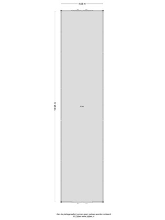 Floorplan - Oud Emmeloorderweg 24, 8319 AE Schokland